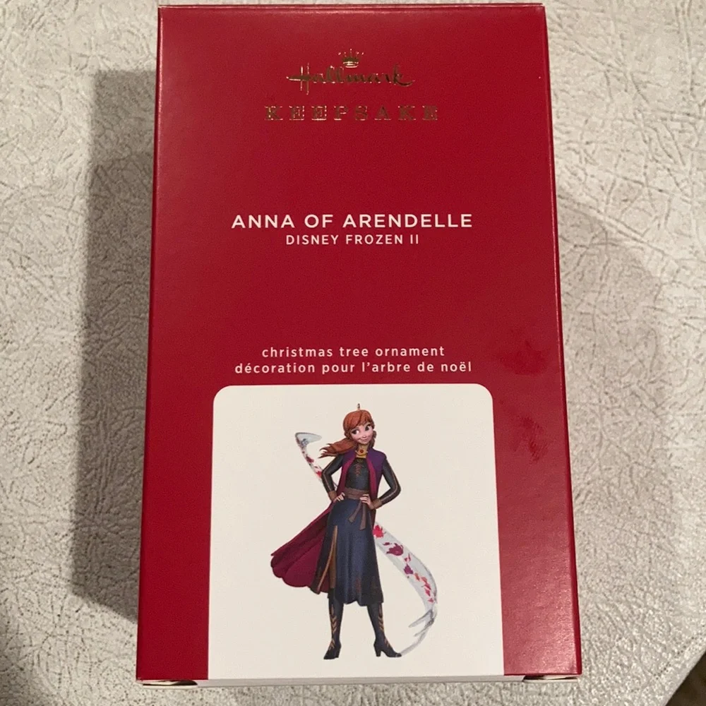 2020 hallmark Disney frozen Anna ornament NEW